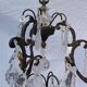 Lustre pampilles ancien cristal