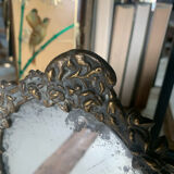 Psyche mirror in brass