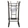 Curved wooden coat rack no. 1082 by J&J Kohn