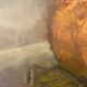 Vintage Still life with Pumkin oil Painting on Canvas signed