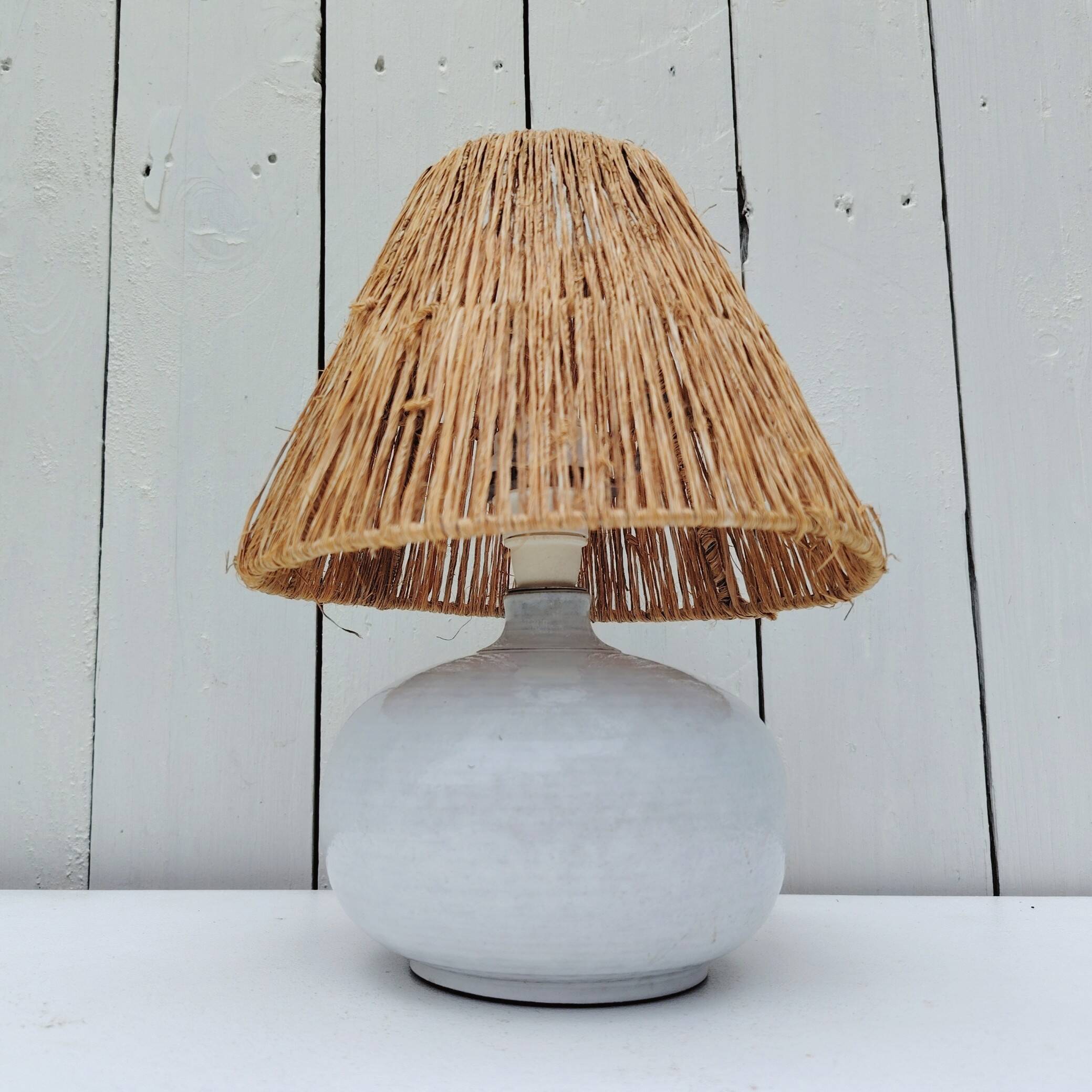 Vintage 70's ceramic lamp