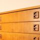 Vintage Scandinavian teak sideboard from the 50s, 60s, 70s