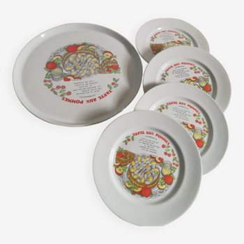 Dish and plates