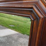 Wooden mirror