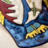 Enameled ceramic empty pocket