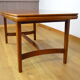 Dining table by Jacques Hauville forme libre 1960