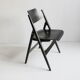 Wooden folding chairs SE18 by Egon Eiermann for Wilde & Spieth, Germany 1952.