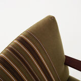 Armchair, teak construction, Scandinavian design of the 70s