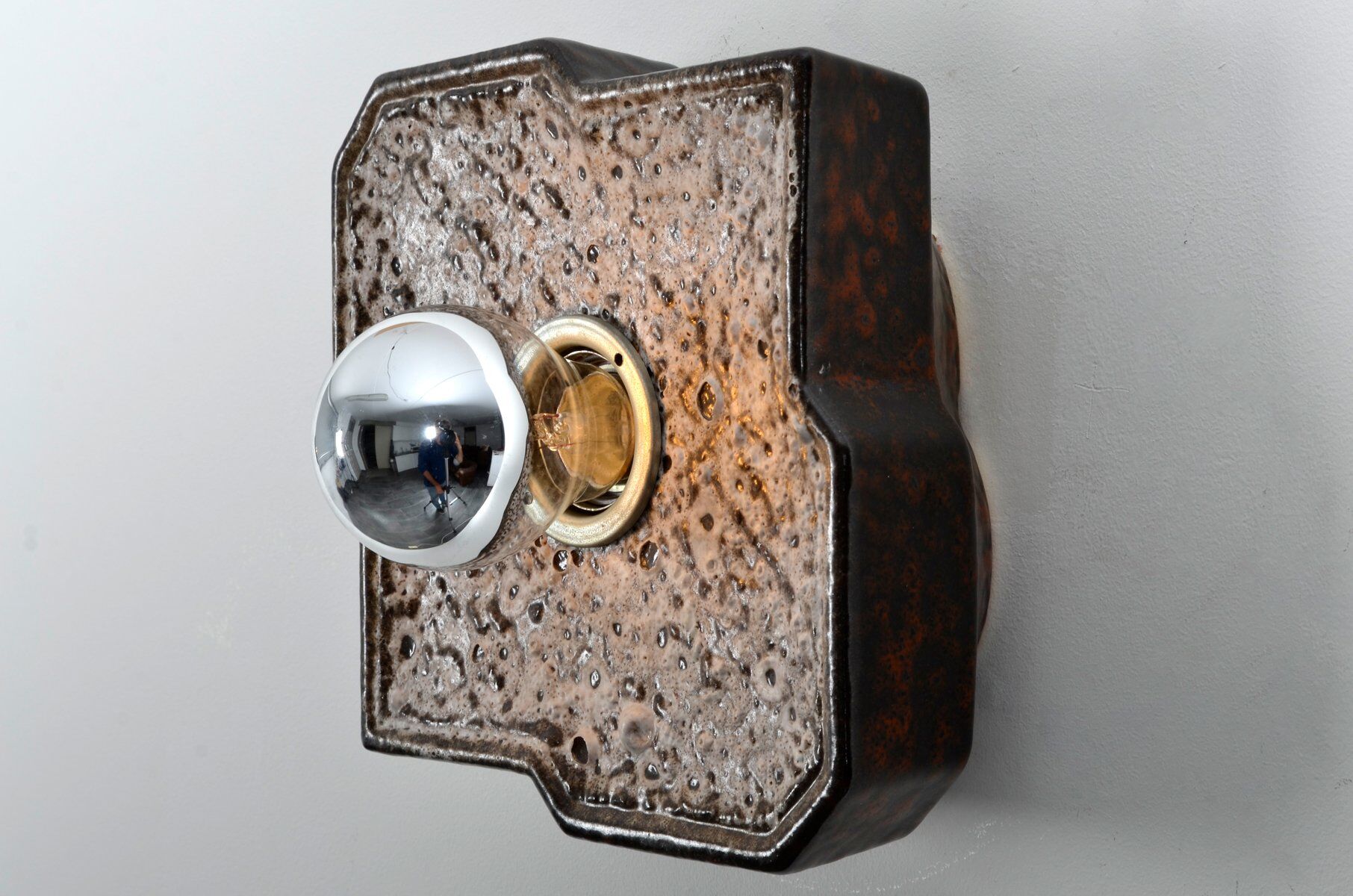 Pan 1970s ceramic Wall Print