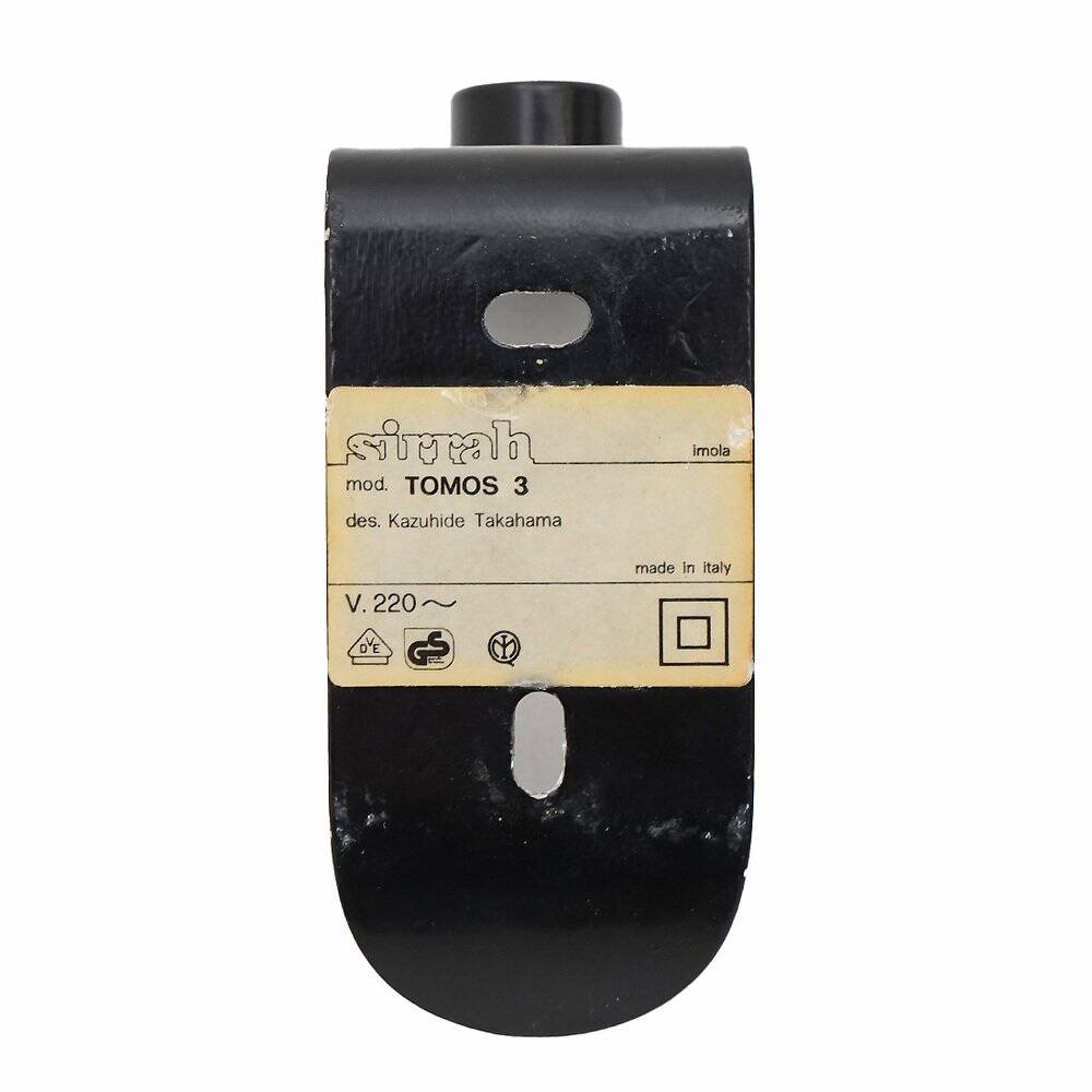 Tomos 3 wall lamp by Kazuhide Takahama for Sirrah, 1970s.