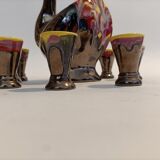 1960 Ceramics Liqueur Service Vallauris