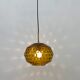 Limburg Glashutte glass hanging lamp , 1970