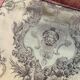 Neoclassical Medusa Medallion Cushion, Black Piped Jacquard Pillow Cover