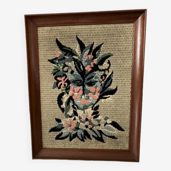 Canvas tapestry frame