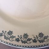 Set of 10 flat plates Moulin des Loups Hamage