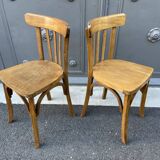 Pair of vintage bistro chairs