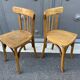 Paire de chaises bistrot vintage