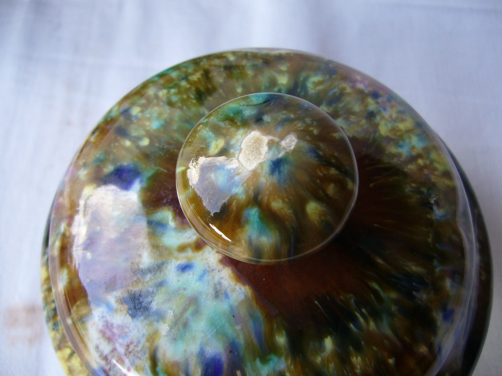 Morvan vintage ceramic coffee maker, sugar bowl and milk pitcher