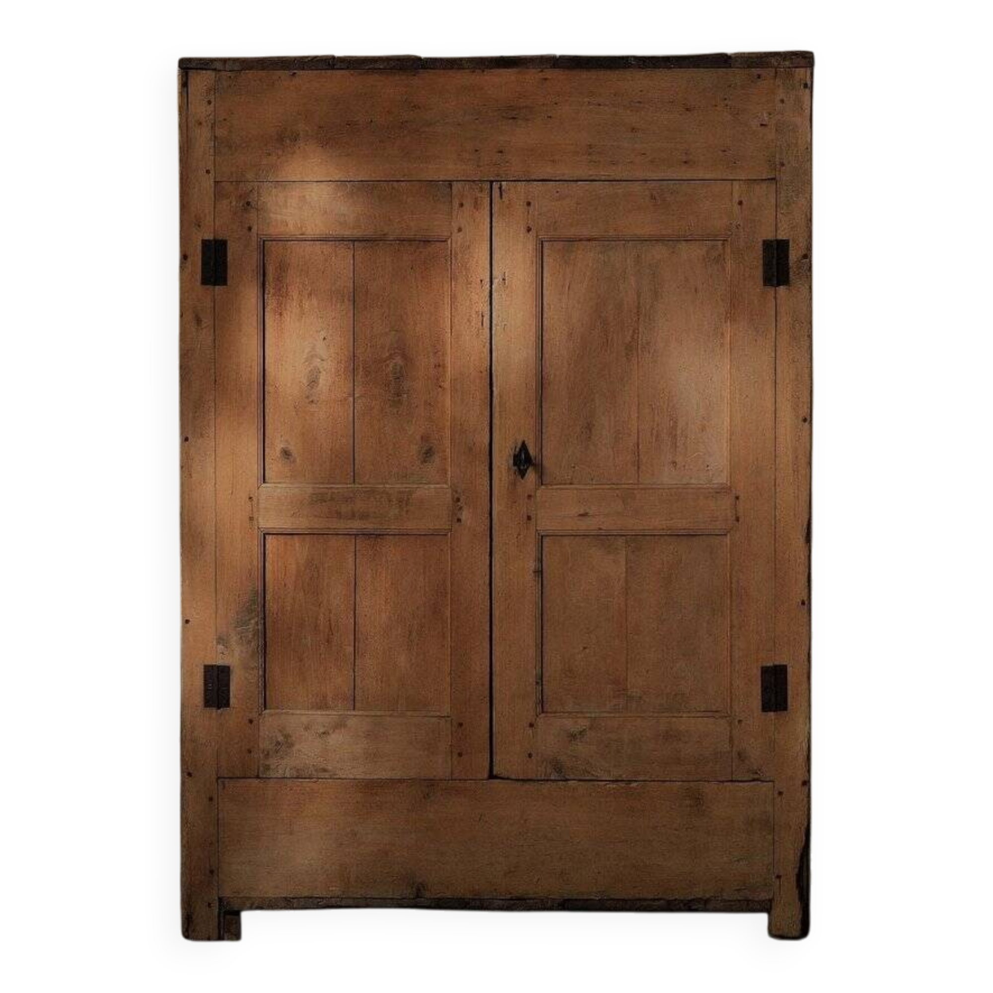 Petit meuble paysan en bois massif, vers 1900