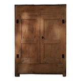 Petit meuble paysan en bois massif, vers 1900