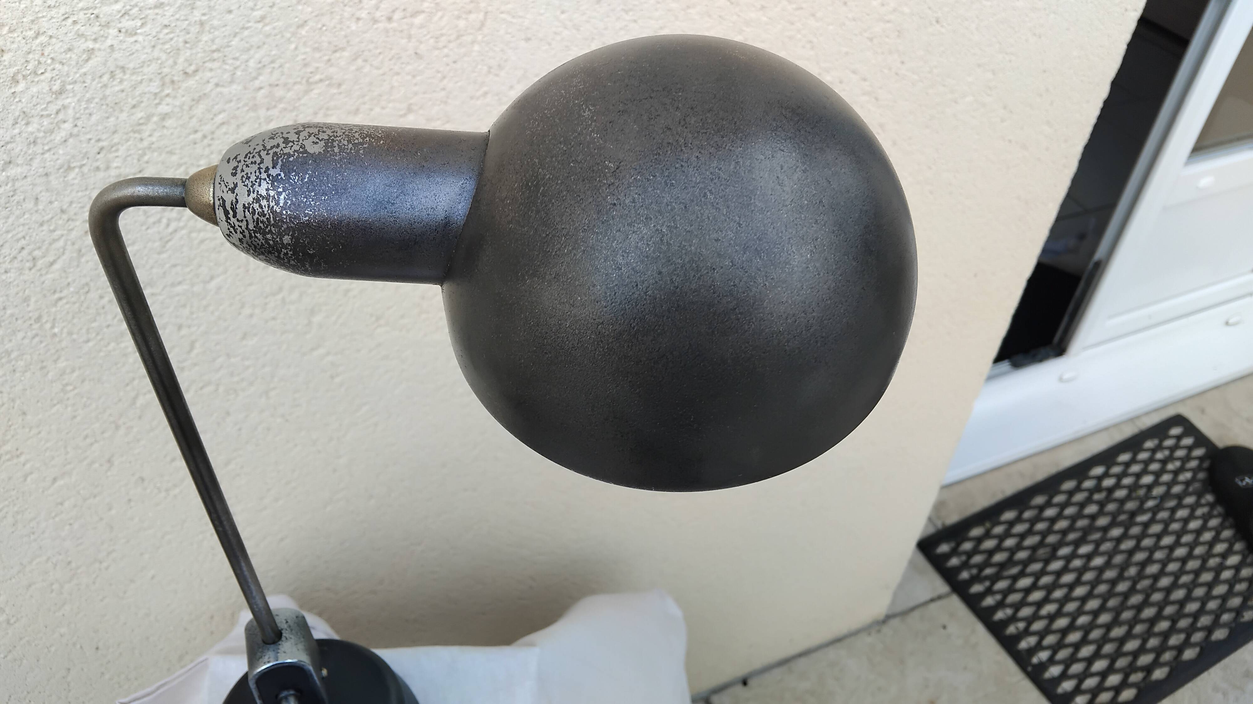 Jumo 600 lamp designed by Charlotte Perriand, workshop trade