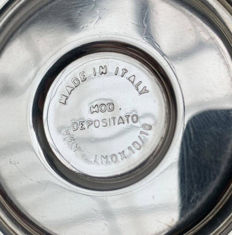 Sugar bowl from the Kontessa series, Italian postmodern design by Vev Vigano, 1980s.