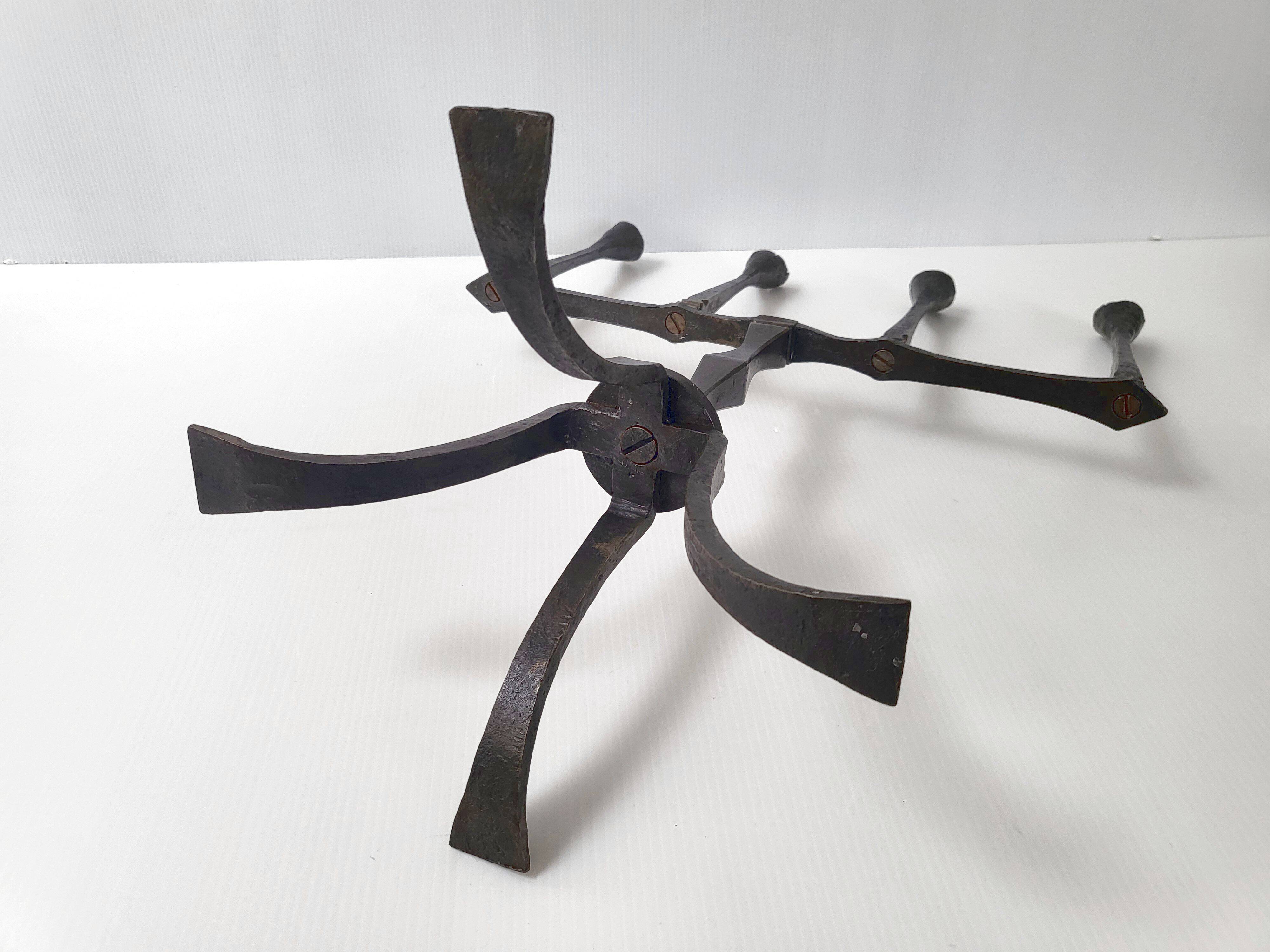 Vintage brutalist candlestick 1970