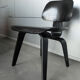 Black DCW chair by Charles & Ray Eames for Herman Miller, 1980