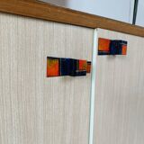 Mid century italian free standing wall unit, 1950s