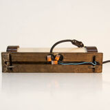 Art deco wooden wall lamp, 1930