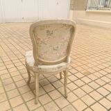 Suite of 2 armchairs + 2 chairs, louis xv style, 19th century