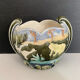 Fives Lille porcelain planter