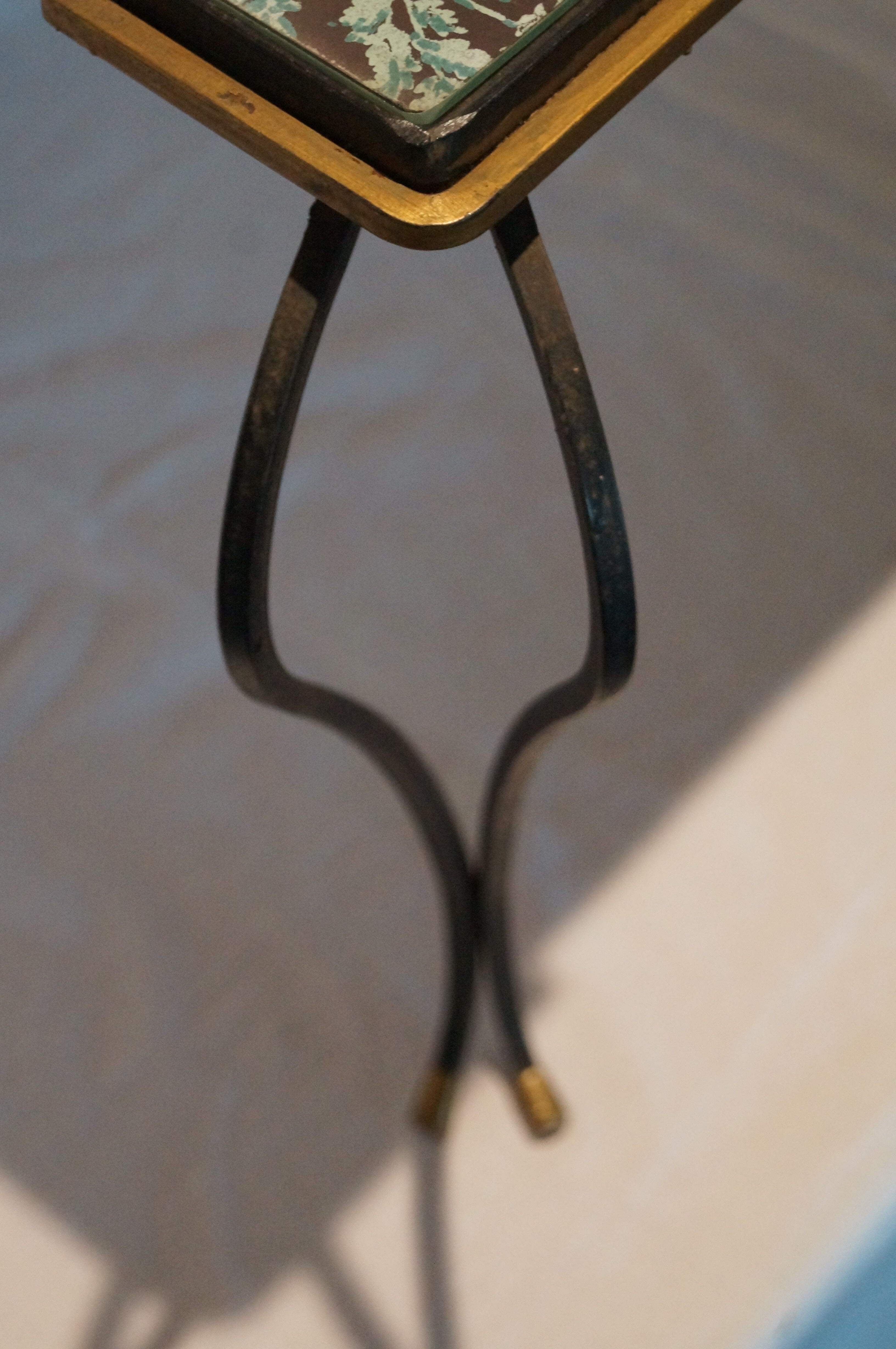 Vintage wrought iron table