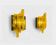 Pair of brutalist wall lights, Claus Bolby for Cebo Industri, Denmark, 1970.