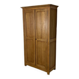 Parisian raw wood wardrobe
