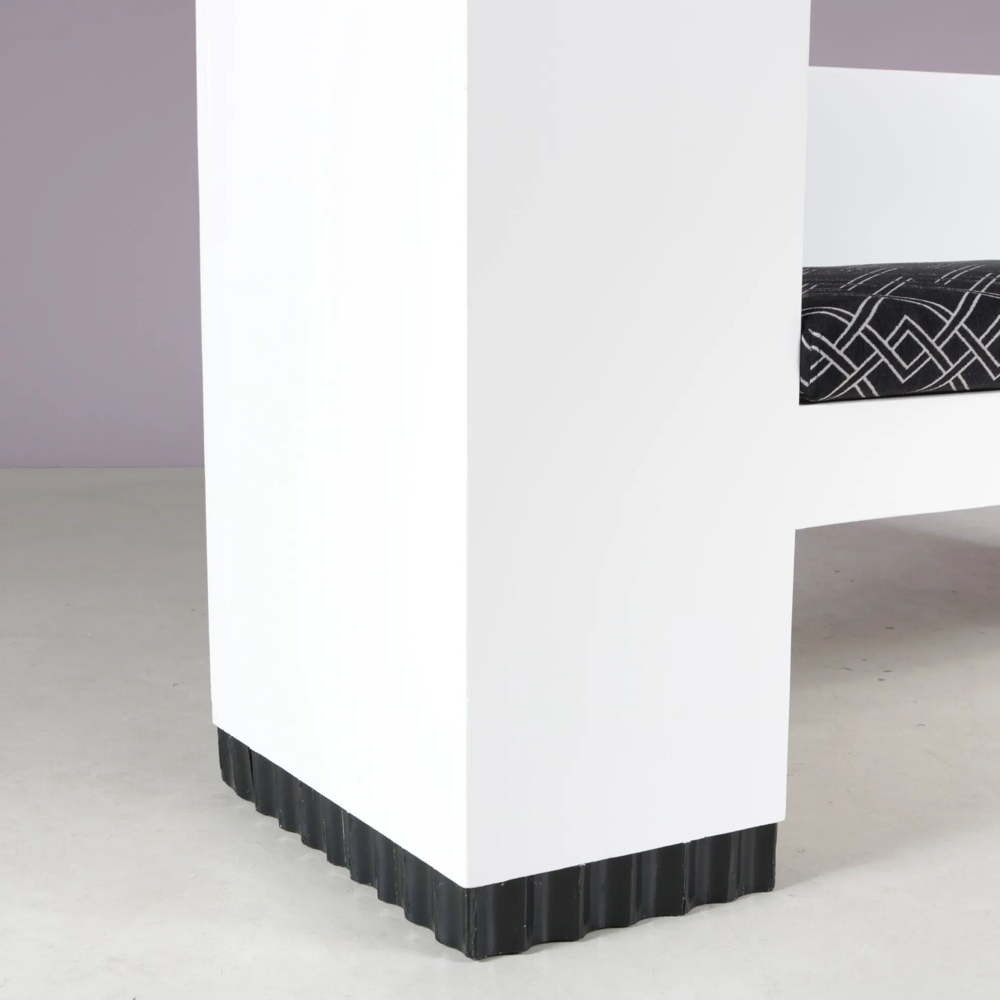 1930s Wiener Werkstätte style bench from Austria
