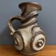 Brutalist West Germany vase by Carsten Tonnieshof model 6034-25