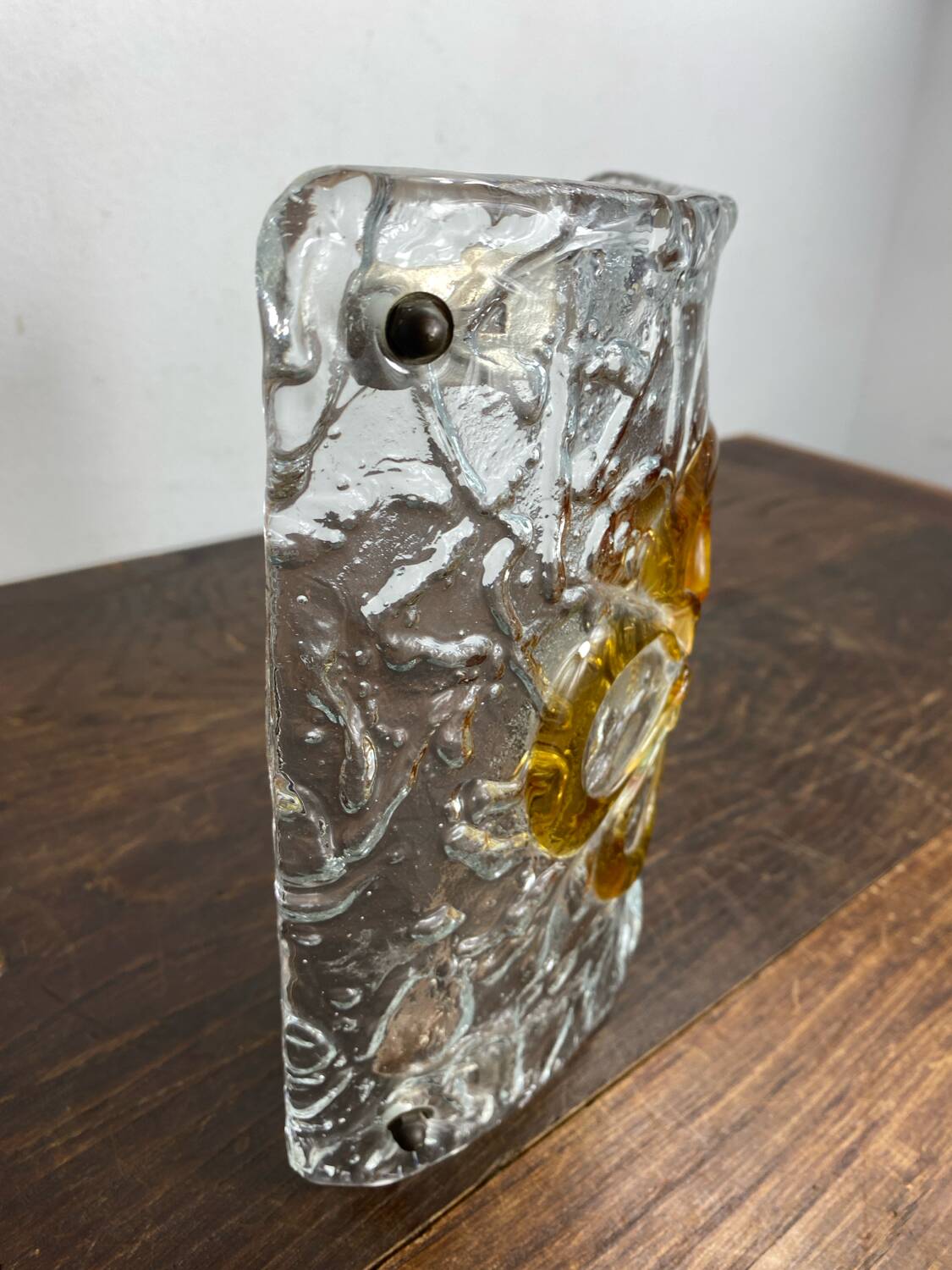 Murano glass wall sconce