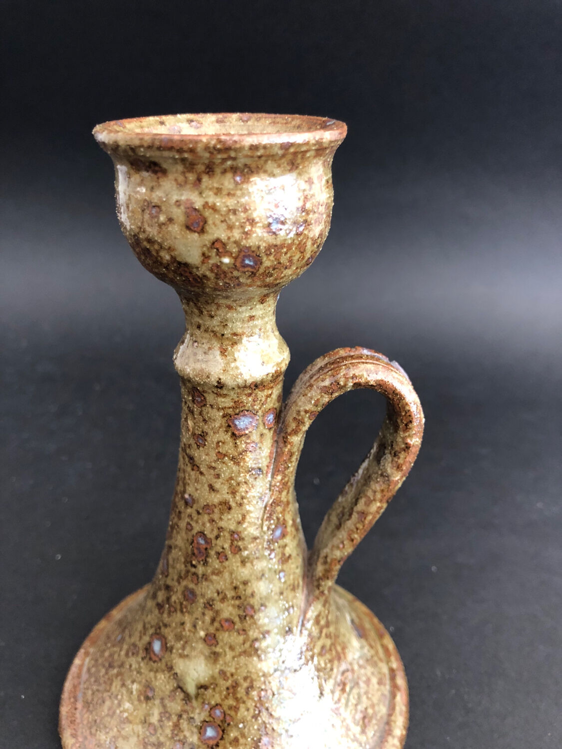 Vintage candle holder signed Baudat