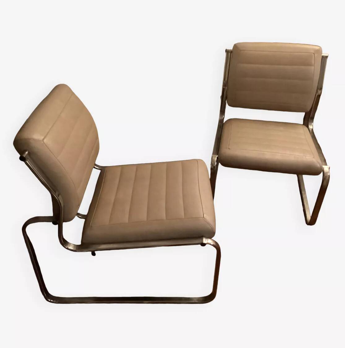 Vintage leather armchairs