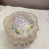 Candy box enamelled glass