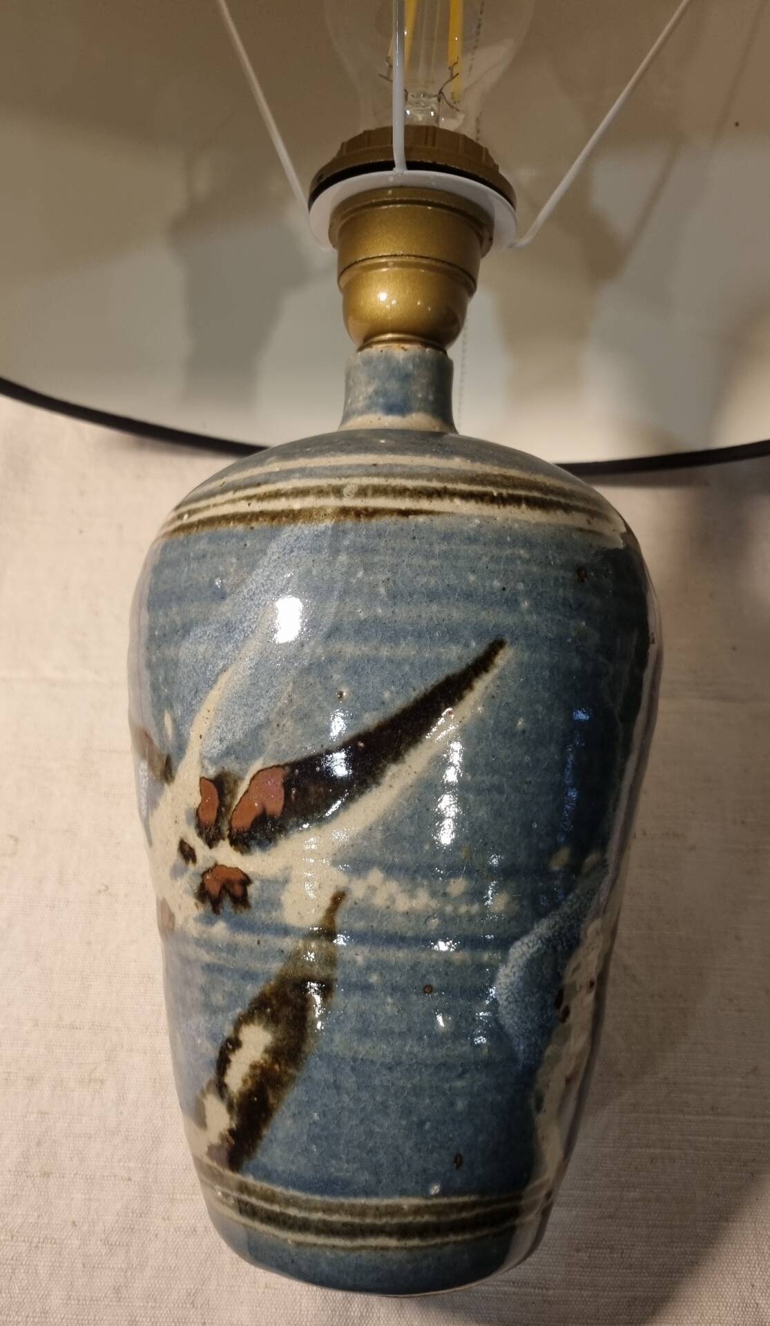 Blue lamp
