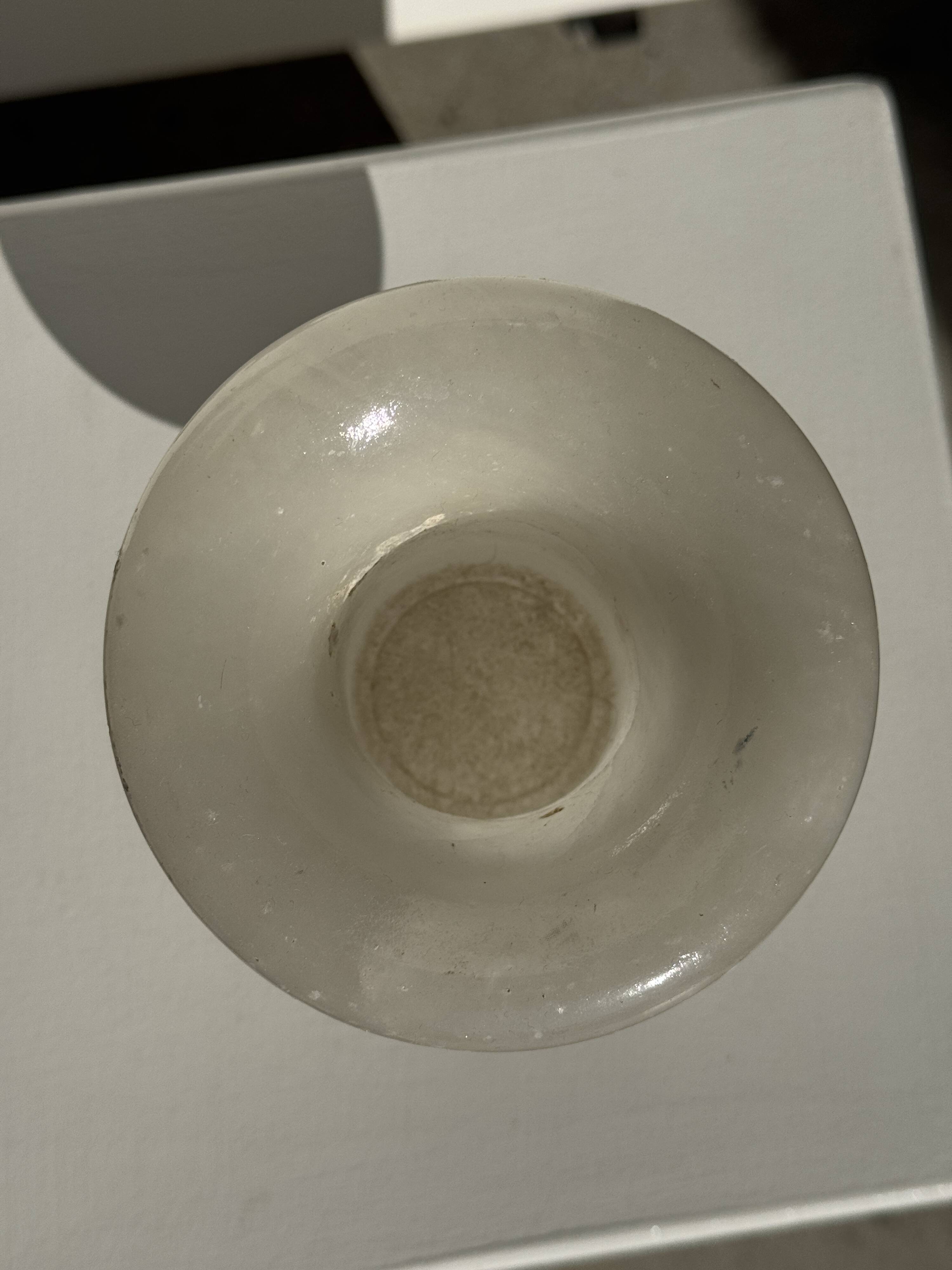 Small Médicis vase in alabaster H15.5 D11