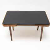 Mid century opaxite glass coffee table, 1960´s, Czechoslovakia