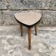 Triangular pedestal table 1950