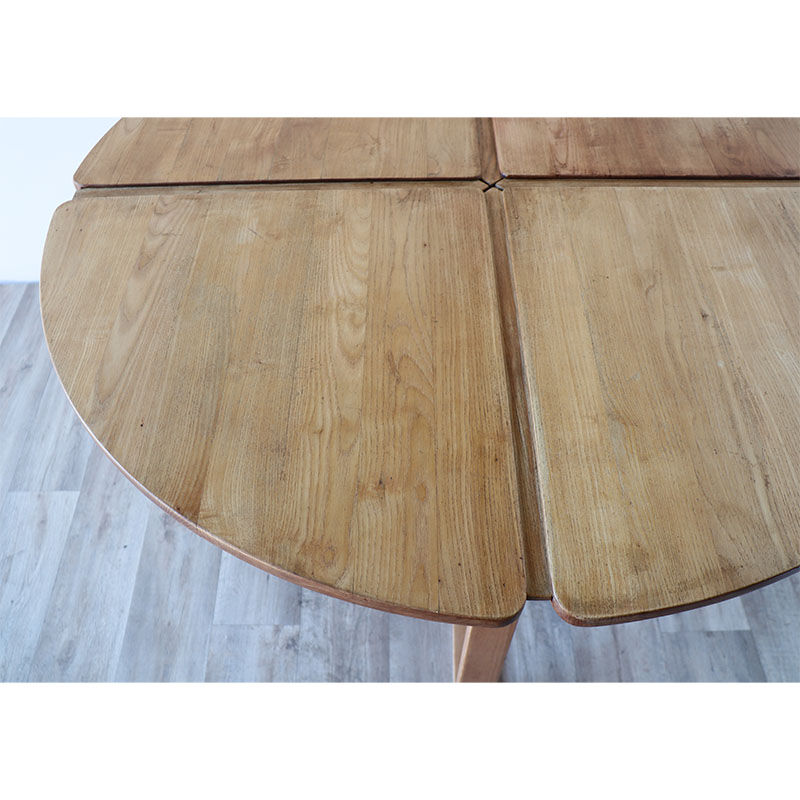 Vintage ash dining table 1980
