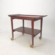 Mid-century italian teak trolley, 1960's