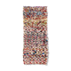 Carpet long boucherouite faded colours 85 x 210 cm