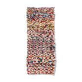 Carpet long boucherouite faded colours 85 x 210 cm