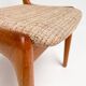 Set of Danish spindle chairs by JK Mobler, 1970s